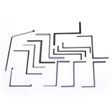 HUK 14 Pieces Tension Wrenches and Turning Tools Set