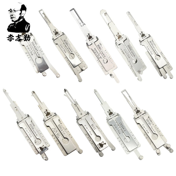 Lishi Automotive Master Set: 10-Piece 2-in-1 Pick & Decoder Kit