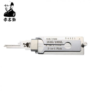 Mr. Li's Original Lishi 1646 2-in-1 Pick & Decoder for National CompX Mailbox Locks C9200 / C8700 / 1646 / 1069L